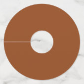 パンプキンパイスライス感謝祭ホリデーディナー ワイングラスタグ (裏面)