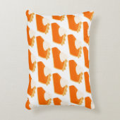 パンプキンパイパターン アクセントクッション (正面(垂直))