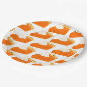 パンプキンパイパターン ペーパープレート (アングル)
