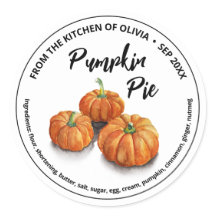 パンプキンパイホーム焼いた