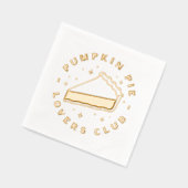 パンプキンパイラバーズクラブ 箔ナプキン (左)