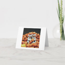 パンプキンパイル - ネズミ カード