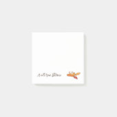 パンプキンパイ小パーソナライズされたさなポストイット注記 ポストイット (正面)