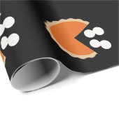 パンプキンパイ感謝祭ユーモアのパンプキンシーズン ラッピングペーパー (ロールコーナー)