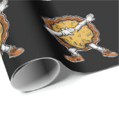 パンプキンパイ感謝祭日 ラッピングペーパー (ロールコーナー)