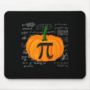 パンプキンパイ数学おかしなハロウィーン感謝祭パイD マウスパッド