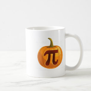 パンプキンパイ数学おもしろいハロウィンサンクスギビングパイ日 コーヒーマグカップ
