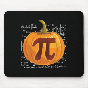 パンプキンパイ数学おもしろいハロウィンサンクスギビングパイ日 マウスパッド