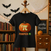 パンプキンパイ数学ハロウィン先生 Tシャツ