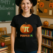 パンプキンパイ数学ハロウィン先生 Tシャツ