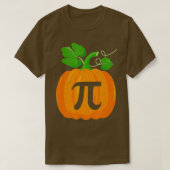 パンプキンパイ数学先生ハロウィンサンクスギビングパイ Tシャツ (デザイン正面)