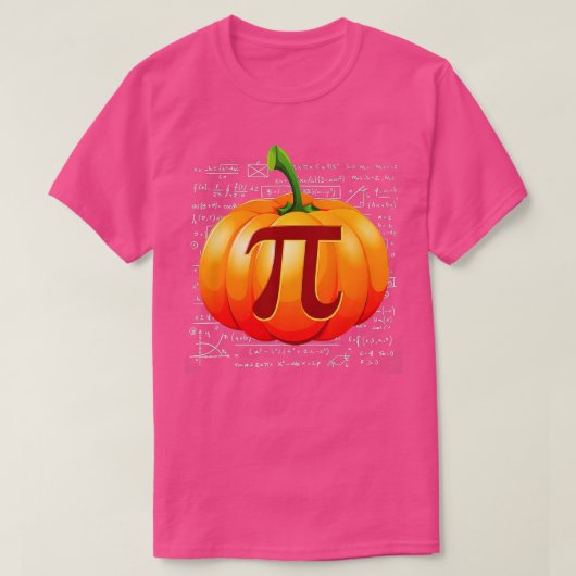 パンプキンパイ数学i面白いハロウィーン感謝祭P Tシャツ (デザイン正面)