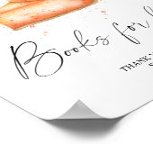 パンプキンパイ秋のベビーポスター ポスター (角)