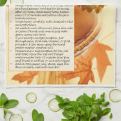 パンプキンパイ キッチンタオル (折り畳み)