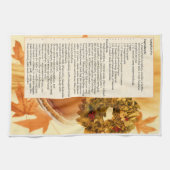 パンプキンパイ キッチンタオル (横)