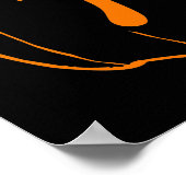 パンプキンパイ（パイ）数学ユーモア ポスター (角)