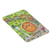 パンプキンパイ&フレンズ感謝祭の日食べマグネット マグネット (右側)