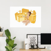 パンプキンパイ ポスター (ホームオフィス)