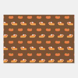 パンプキンパイ ラッピングペーパーシート