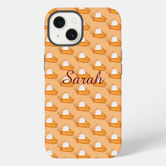 パンプキンパイ iPhoneケース (裏面)