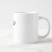 パンプキンパス旋回、耳立て ジャンボコーヒーマグカップ (右)