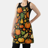 パンプキンパターン ハーベストデー オータム エプロン (インサイチュ)
