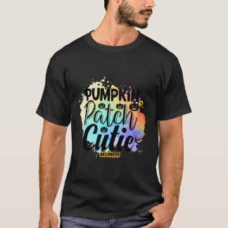 パンプキンパッチかわいこちゃんハロウィーン秋 Tシャツ