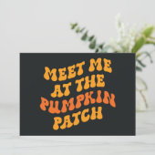 パンプキンパッチで会おう カード (スタンド正面)