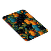 パンプキンパッチの黒猫 – Halloween マグネット (右側)