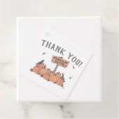 パンプキンパッチイラストレーションありがとう フェイバータグ (インサイチュ)