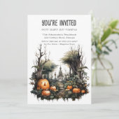 パンプキンパッチカスタム 招待状 (スタンド正面)