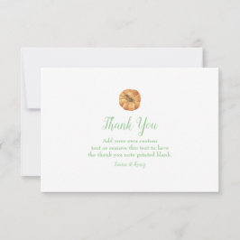 パンプキンパッチサンキューカード サンキューカード