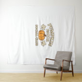 パンプキンパッチソーシャルクラブコージーオータムエステティック タペストリー (インサイチュ(横))