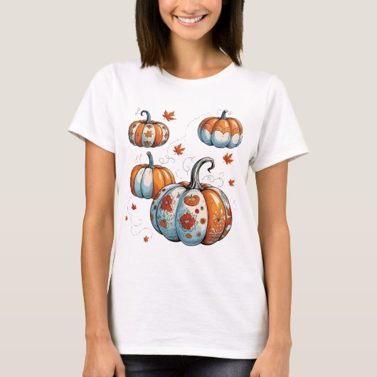パンプキンパッチデイズ 🎃🍂 Tシャツ (正面)