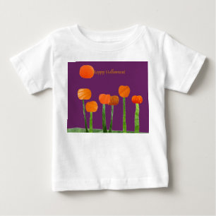 パンプキンパッチハロウィンシャツ ベビーTシャツ