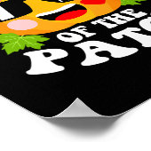 パンプキンパッチハロウィーンの中妹おもしろい ポスター (角)