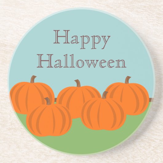 パンプキンパッチハロウィーンコースター コースター (正面)