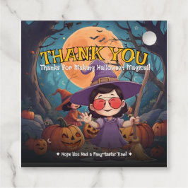 パンプキンパッチハロウィーンメッセージカード フェイバータグ