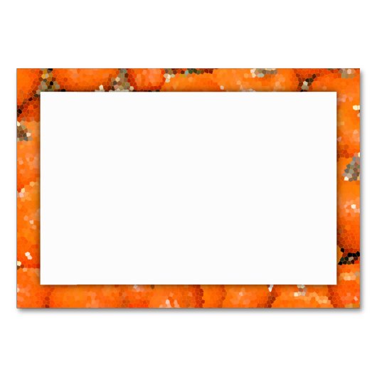 パンプキンパッチモザイク テーブルナンバー (正面)