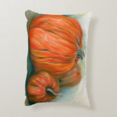 パンプキンパッチ秋トリオパステルアート アクセントクッション (裏面(縦))