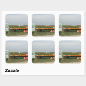 パンプキンパッチ秋秋ハロウィーンステッカー スクエアシール (シート)