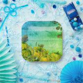 パンプキンパッチ紙プレート ペーパープレート (パーティー)