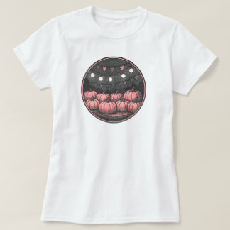 パンプキンパッチ – オータムファームフェスティバル | ホワイトのみ Tシャツ