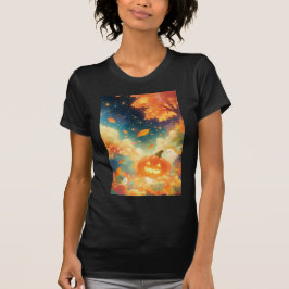 パンプキンパルと友好的なガール Tシャツ