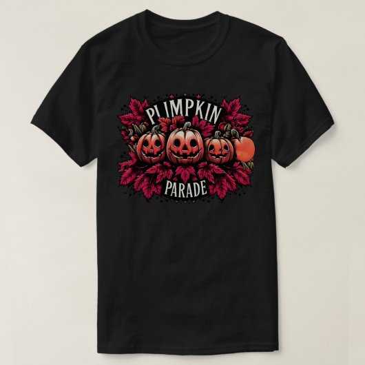 パンプキンパレード Tシャツ (デザイン正面)