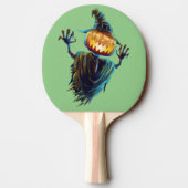 パンプキンパワー：ハロウィーン卓球ラケット 卓球ラケット (裏面)