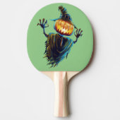 パンプキンパワー：ハロウィーン卓球ラケット 卓球ラケット (正面)