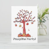 パンプキンパーティーハロウィーン 招待状 (スタンド正面)