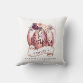 パンプキンパープル時代の誕生日数々の写真 クッション (裏面)