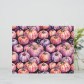 パンプキンパープル&オレンジパッチパターン (スタンド正面)